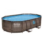 Piscine bestway tubulaire swim vista 488 x 305 x 100 cm