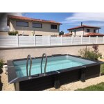 Piscine composite rectangulaire 4 / 3 ed?line pool : 5. 76 x 4. 44 x 1. 20 m Piscine composite rectangulaire 4 / 3 ed?line pool : 5. 76 x 4. 44 x 1. 20 m