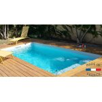 Piscine coque de 10 m : serre chevalier 4. 30x2. 30x1. 50m : sans filtration