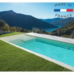 Piscine en coque mgves de 7. 10x3. 00x1. 50m + filtration en kit sable