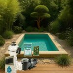 Piscine en kit béton 4 x 2. 50 x 1. 50 m luxe Piscine en kit béton 4 x 2. 50 x 1. 50 m luxe