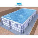 Piscine en kit infinit eau by gardipool 5 x 3 x 1. 39 m Piscine en kit infinit eau by gardipool 5 x 3 x 1. 39 m