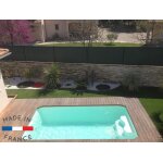 Piscine polyester la plagne de 5. 00x2. 60x1. 50m + filtration coffre pvc Piscine polyester la plagne de 5. 00x2. 60x1. 50m + filtration coffre pvc
