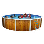 Piscine hors sol en acier ronde veta 350 x 1. 20 cm