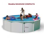 Piscine hors sol ronde 350cm x 132 cm h magnum compacta Piscine hors sol ronde 350cm x 132 cm h magnum compacta