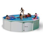 Piscine hors sol ronde 550 cm x 132 cm h magnum