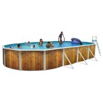 Piscine hors sol veta ovale 550 x 366 cm x 120 cm h