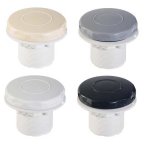 Prise balai pour piscine de type liner blanc
