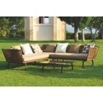 Salon horizon + fauteuil solo + coussins