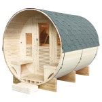 Sauna d'extrieur tonneau gaia luna