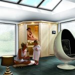 Sauna système 68 mm saja plug and play Sauna système 68 mm saja plug and play