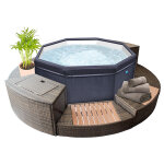 Spa octopus 6 places netspa + mobilier (8 �l�ments)