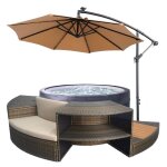 Spa semi rigide netspa vita + 5 mobiliers + parasol