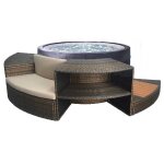 Spa semi rigide netspa vita + mobilier (5 �l�ments)
