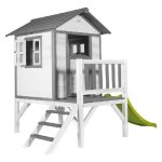 Sunny cabane pour enfant lodge xl grise blanche Sunny cabane pour enfant lodge xl grise blanche