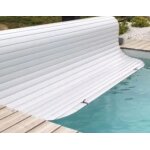 Tablier pour volet piscine lames - roll sur mesure Tablier pour volet piscine lames - roll sur mesure