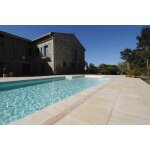 Terrasse intemporelle pierre reconstitu�e