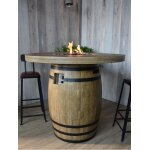 Tonneau brasero � gaz elementi : lafite barel