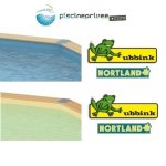 Ubbink - nortland liner piscine bois lagon  ubbink octo 450 x 120 cm