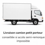 Plus value transport avec camion en petit - porteur (b�che � barres)