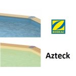 Waterclip liner piscine bois mixte azteck 4. 00 x 5. 60 x 1. 40 m