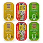 Assortiment de sardines du portugal - 6 botes de 120g