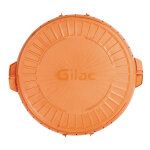 Boîte ronde réutilisable pour pizza et tarte - la boîte ronde terracotta Boîte ronde réutilisable pour pizza et tarte - la boîte ronde terracotta