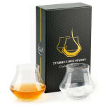 Coffret de 2 verres dgustation warm whisky et rhum - coffret 2 verres