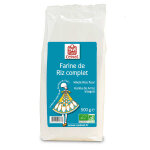 Farine de riz complet bio - sachet de 500g Farine de riz complet bio - sachet de 500g