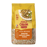 Mlange veggie peautre, lentilles corail et haricots mungo bio - sachet 500g
