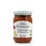 Sauce tomate bio ricotta et parmesan reggiano aop - prosain - bocal de 200g (212ml) Sauce tomate bio ricotta et parmesan reggiano aop - prosain - bocal de 200g (212ml)