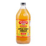 Vinaigre de cidre bio bragg non filtr avec la mre 946ml - bouteille verre de 946ml
