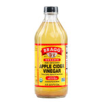 Vinaigre de cidre de pomme bio avec la mre - bragg - bouteille verre de 473ml