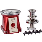 Ariete fontaine � chocolat sur 3 niveaux party time acier inoxydable