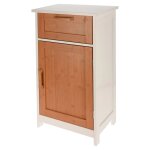Bathroom solutions armoire avec porte et tiroir mdf