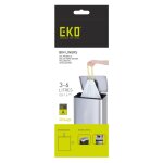 Eko ensemble sacs poubelle a 3 - 6 l 24x30 pcs blanc