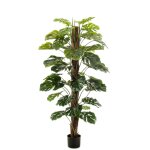 Emerald monstera artificiel sur poteau 150 cm Emerald monstera artificiel sur poteau 150 cm