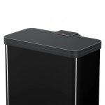 Hailo poubelle  pdale oko duo plus taille l 17 + 9 l noir 0630 - 260