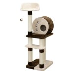 Kerbl arbre  chat planet x 127 cm marron et beige