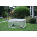 Kerbl enclos extrieur pour animaux de compagnie vario bois 84399