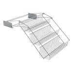 Metaltex tagre  pices  3 niveaux up&down sur rails