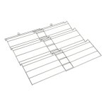 Metaltex tagre  pices extensible  4 niveaux x - pand 2 pcs argent