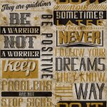 Noordwand papier peint friends & coffee words and letters noir