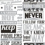 Noordwand papier peint friends & coffee words and letters noir & blanc