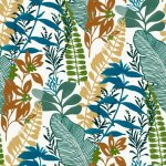 Noordwand papier peint good vibes big leaves bleu et vert Noordwand papier peint good vibes big leaves bleu et vert