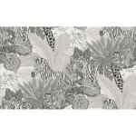 Noordwand papier peint good vibes jungle animals gris et noir