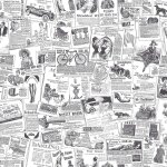 Noordwand papier peint homestyle papers noir et blanc