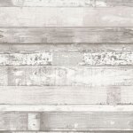 Noordwand papier peint homestyle wood blanc cass et gris