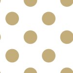 Noordwand kids at home papier peint dotty gold blanc et dor� 100105