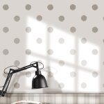 Noordwand papier peint urban friends & coffee dots blanc et gris Noordwand papier peint urban friends & coffee dots blanc et gris